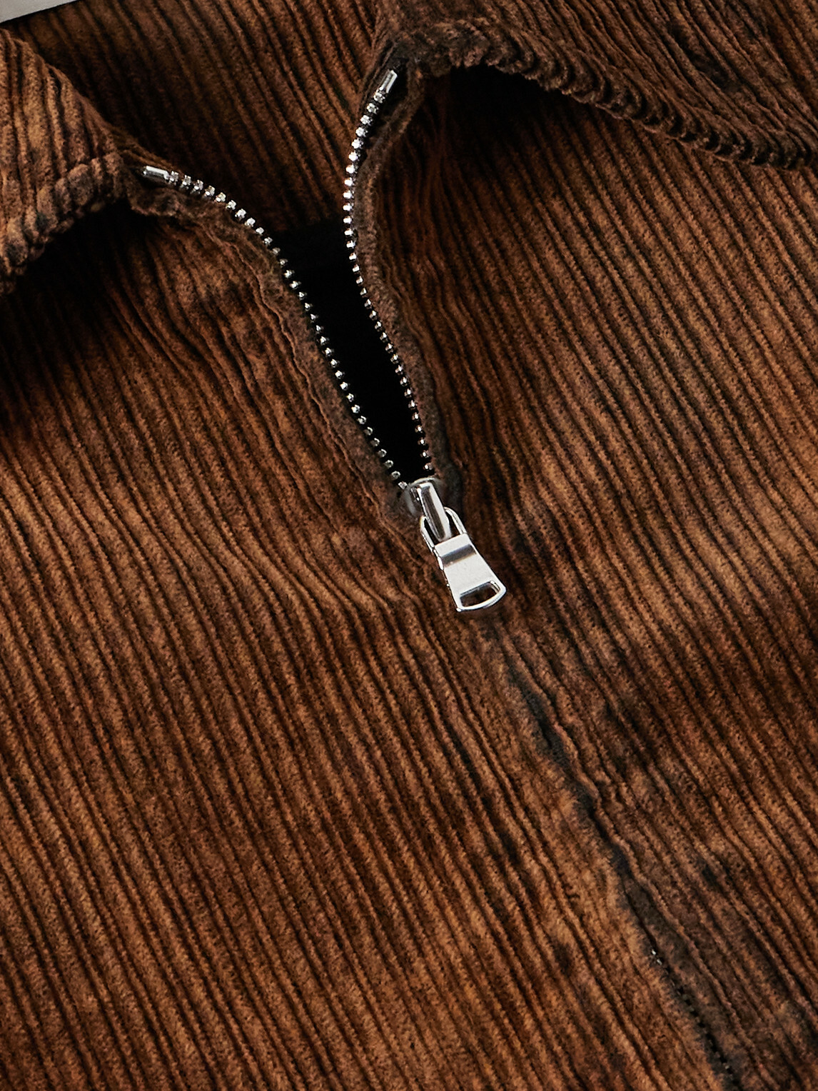 AGOLDE - Torres Cotton-Blend Corduroy Jacket - Brown