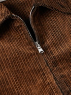 AGOLDE - Torres Cotton-Blend Corduroy Jacket - Brown