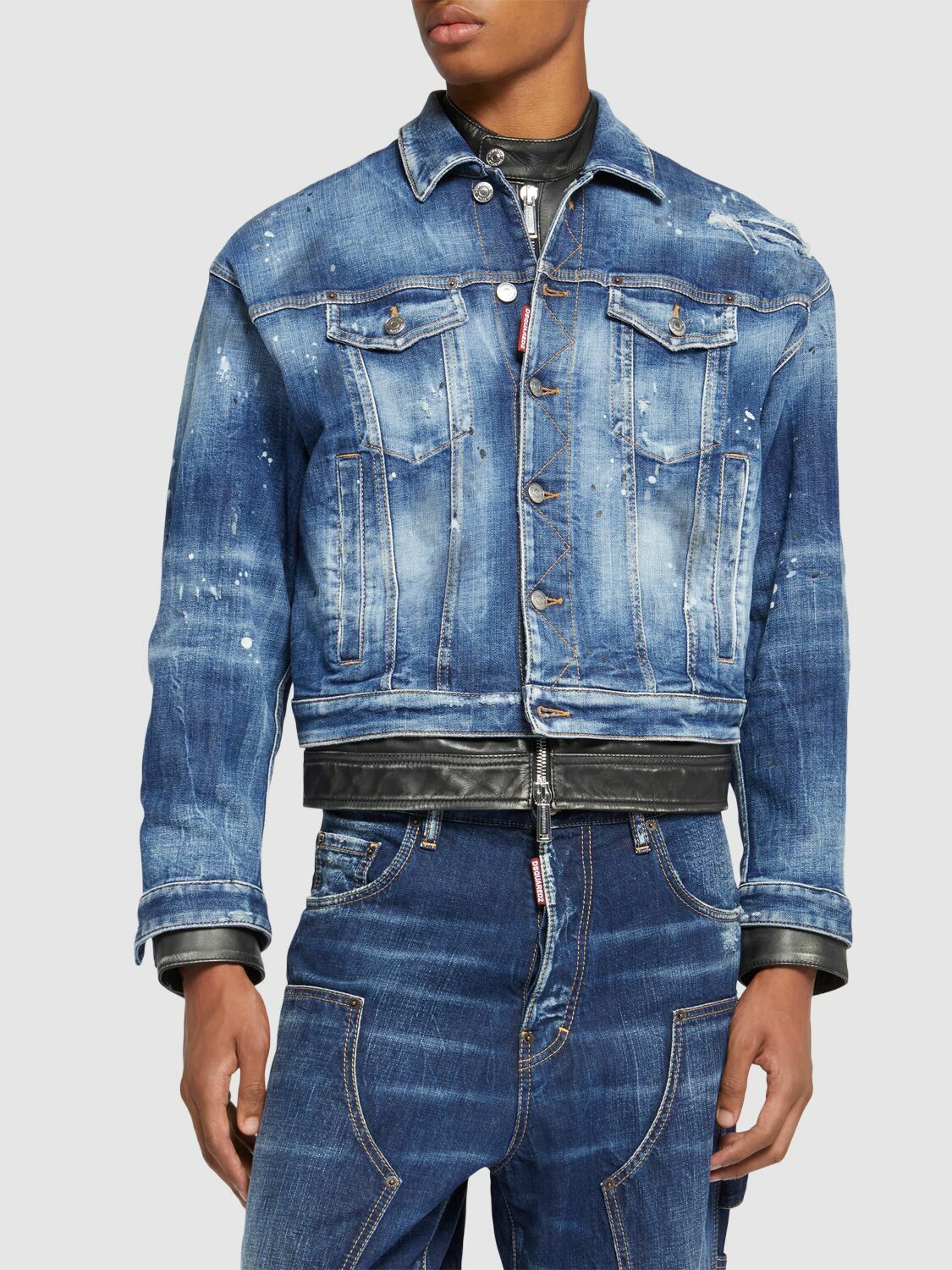 DSQUARED2 Rider Dan Denim Jacket Dsquared2
