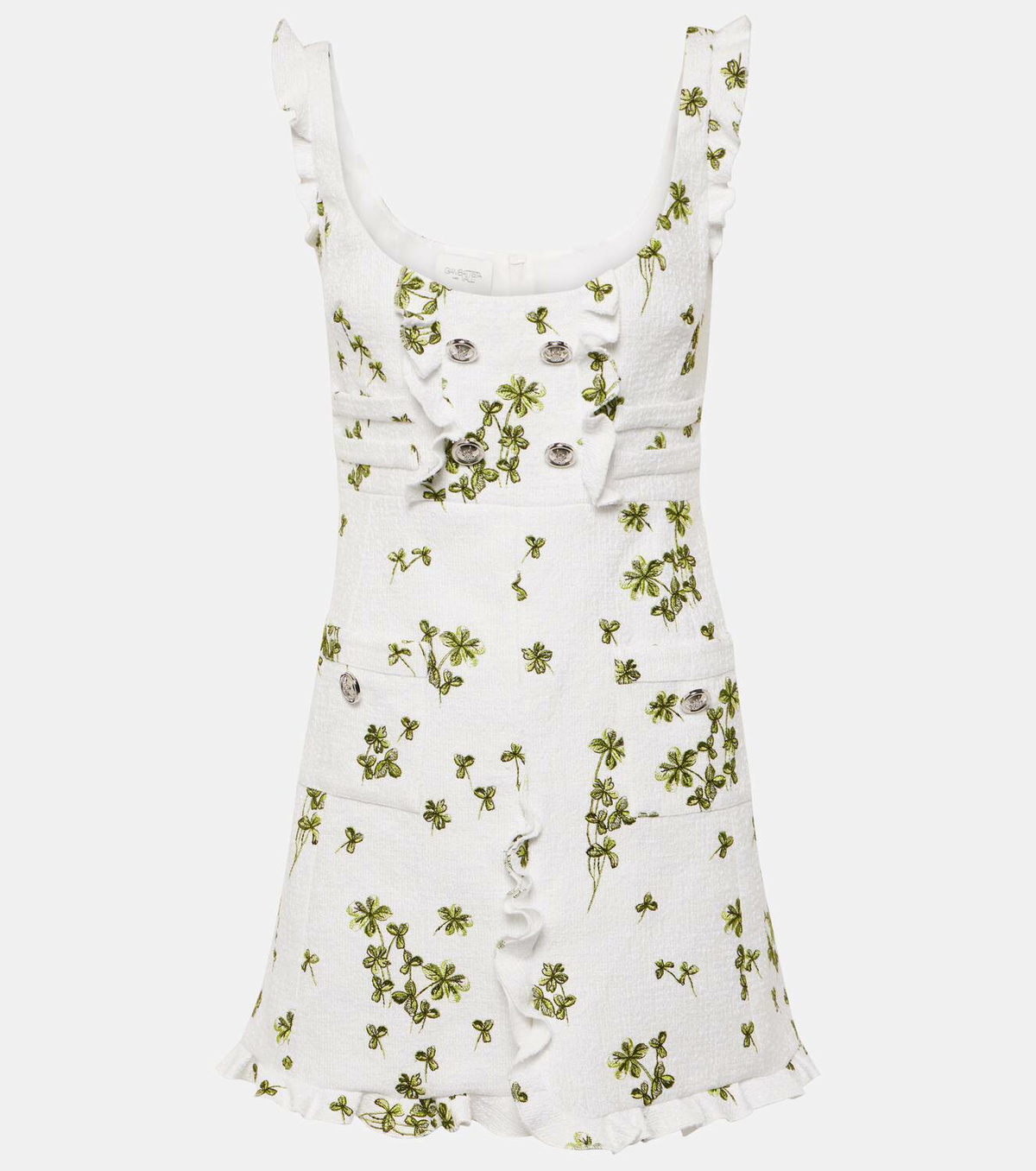 Giambattista Valli Embroidered bouclé minidress Giambattista