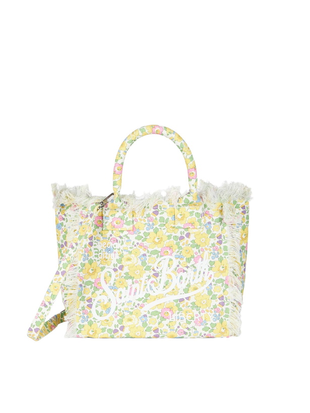 Photo: MC2 Saint Barth Betsy Cotton Canvas Colette Liberty Handbag |made With Liberty Fabric