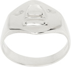 Alec Doherty Silver Broken Nose Ring