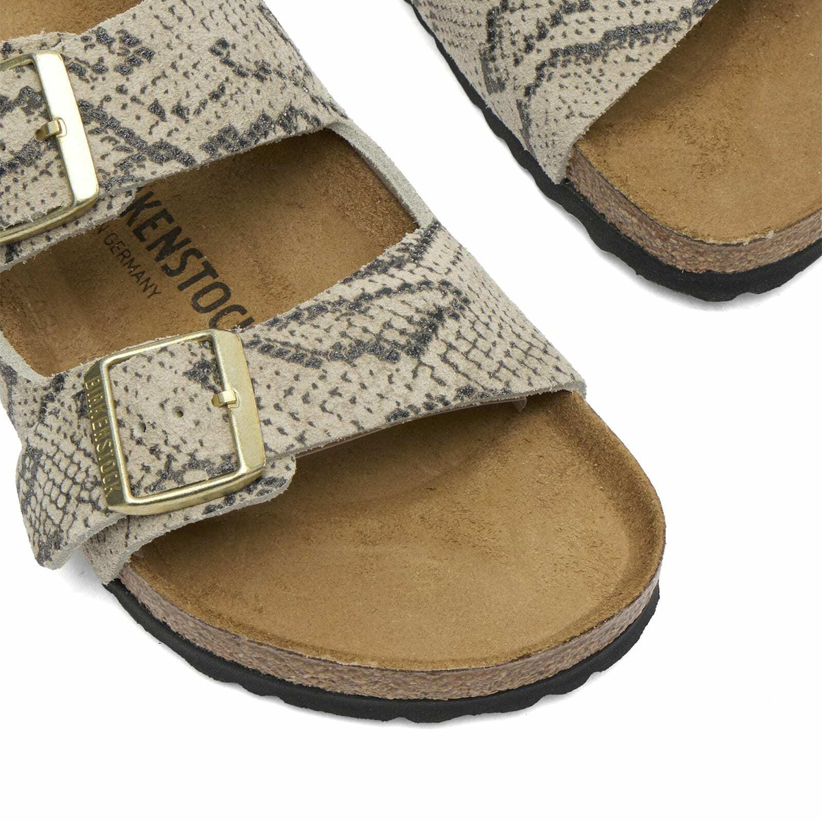 Birkenstock Women's Arizona Print in Oyster