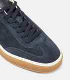 Loro Piana Tennis Walk suede sneakers