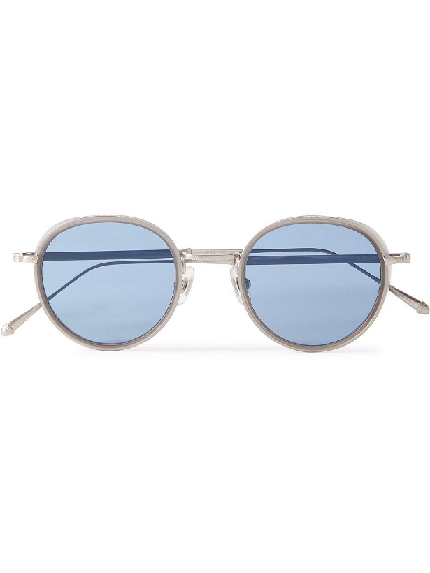 Photo: Matsuda - Round-Frame Acetate and Titanium Sunglasses