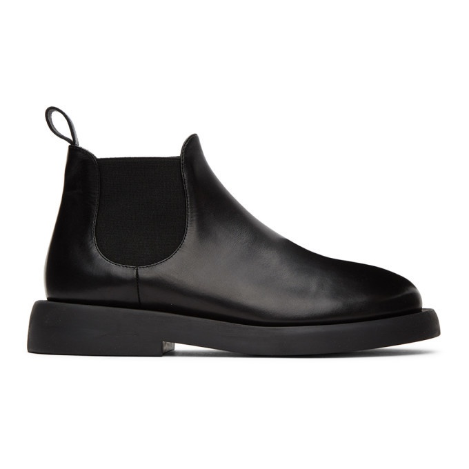 Photo: Marsell Black Gommello Beatles Chelsea Boots