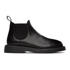 Marsell Black Gommello Beatles Chelsea Boots
