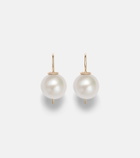 Stone and Strand Essential 14kt gold earrings with pearls