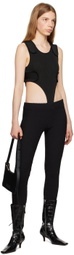 BEVZA Black Bronik Bodysuit