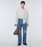 Loewe Anagram straight jeans