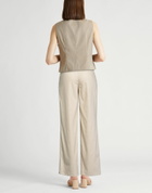 Loulou Studio Womens Pants in Beige
