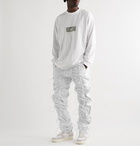 99%IS- - Gobchang Tapered Stretch-Shell Drawstring Trousers - White