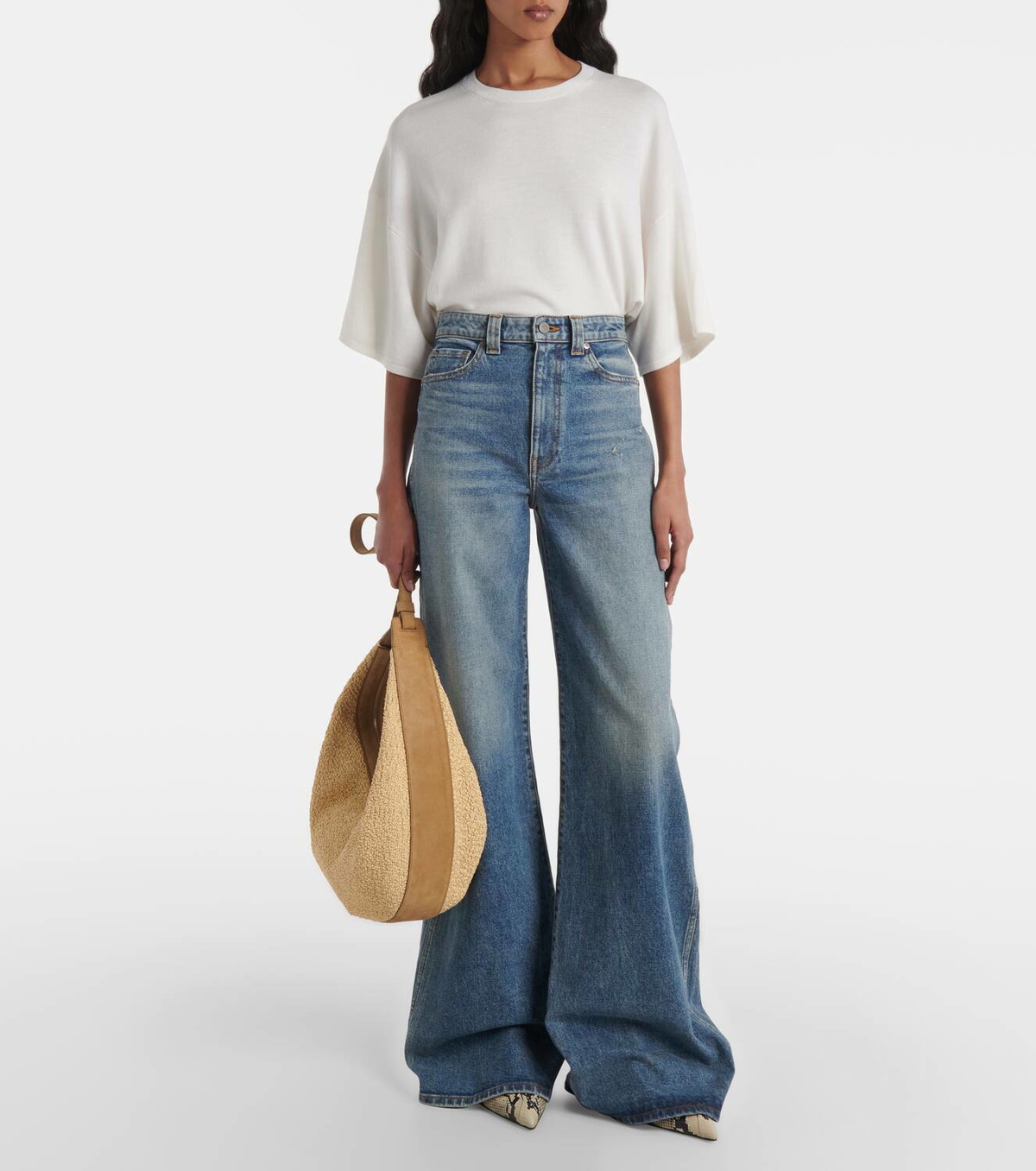 Khaite Simon wool-blend bodysuit