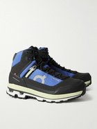 ON - Cloudalpine Rubber-Trimmed Ripstop Running Sneakers - Blue