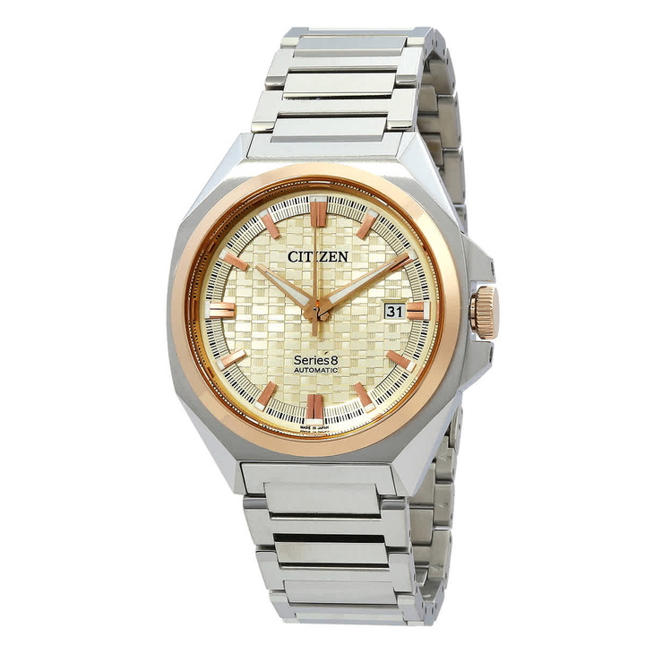 Photo: Citizen Series 8 Automatic Champagne Dial Mens Watch NB6059-57P