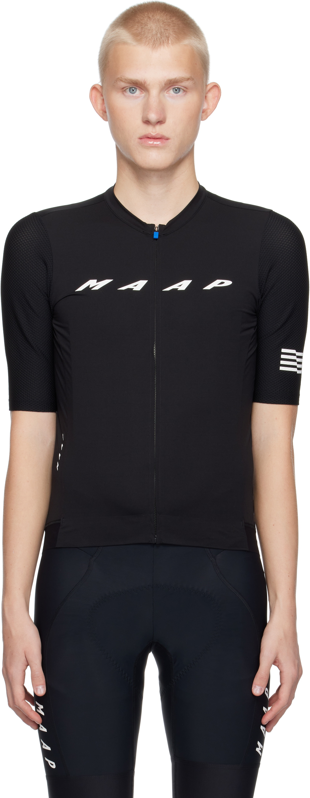 MAAP Black Evade Pro Base Jersey 2.0 T-shirt