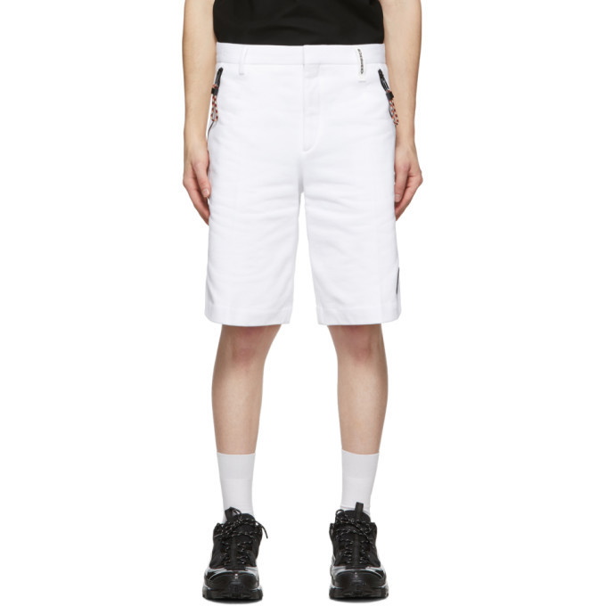 Photo: Burberry White Globe Tailored Shorts