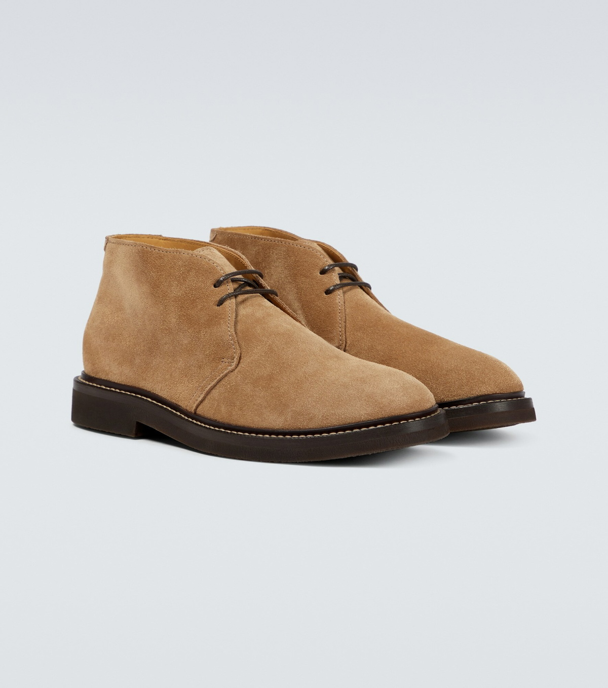Brunello Cucinelli - Suede lace-up shoes Brunello Cucinelli