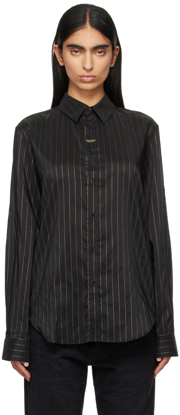 Martine Rose Black Classic Shirt