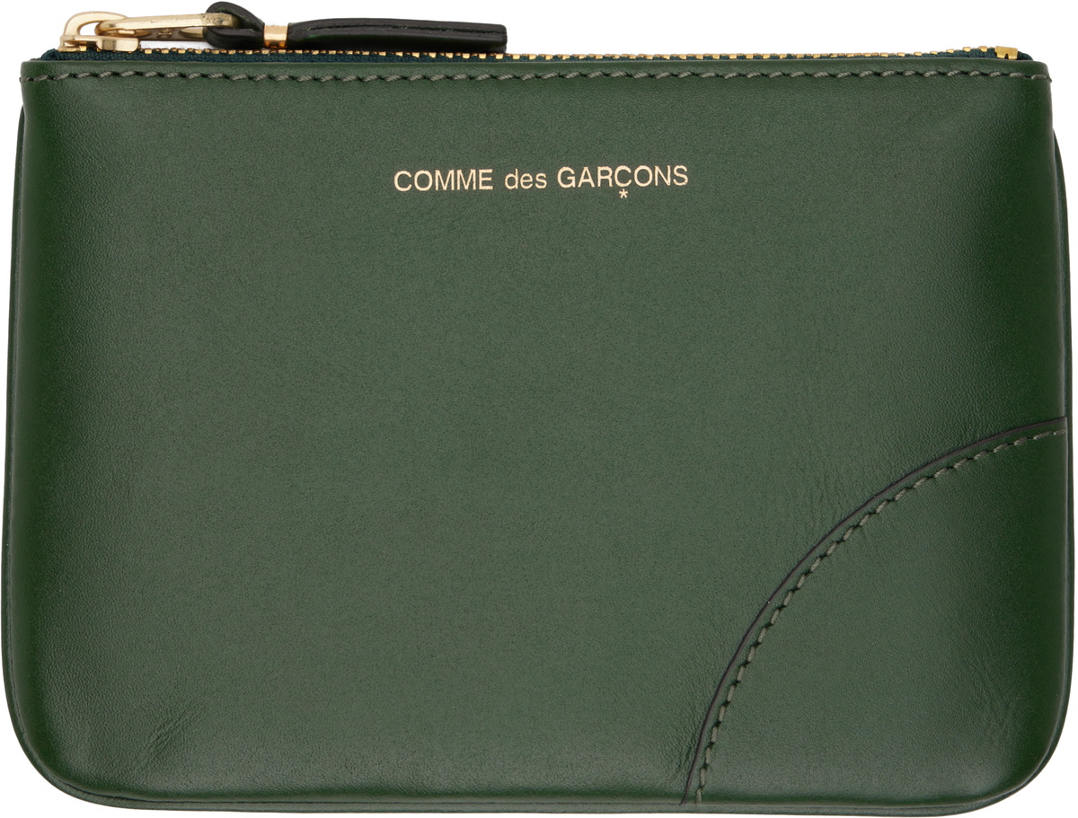 COMME des GARÇONS WALLETS Green Classic Group Card Holder