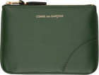COMME des GARÇONS WALLETS Green Classic Group Card Holder