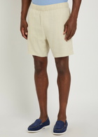 Paige Elijah Woven Shorts Cream