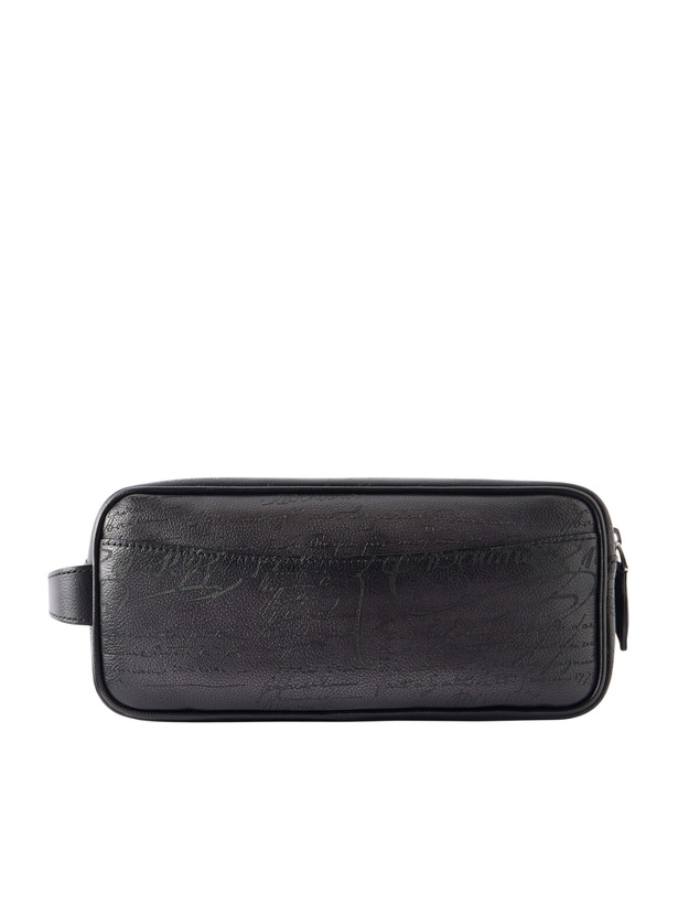 Photo: Berluti - Formula 1003 Scritto Venezia Leather Wash Bag