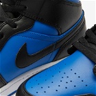 Air Jordan Men's 1 Mid Sneakers in Black/Royal Blue
