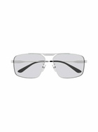 Balenciaga Eyewear Bb0418s - Silver Sunglasses