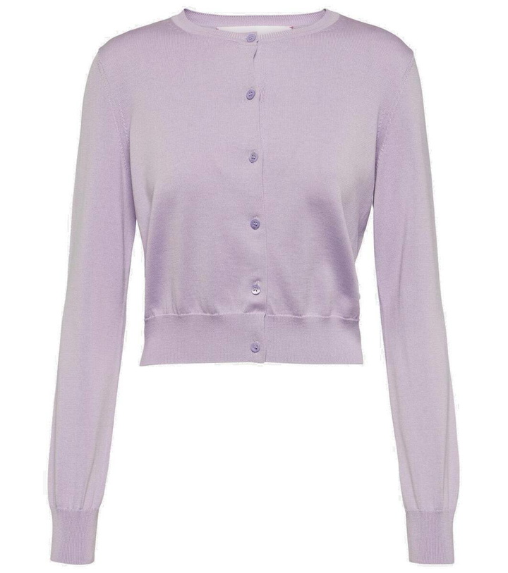 Photo: Carolina Herrera Silk and cotton cardigan