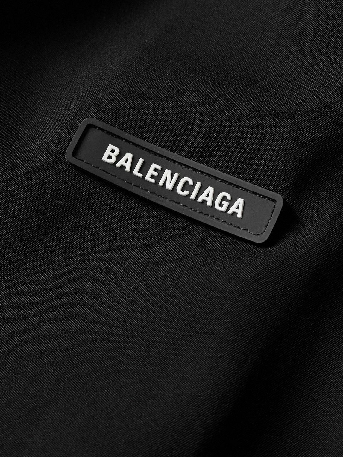 Balenciaga - Oversized Logo-Appliquéd Cotton-Drill Coat
