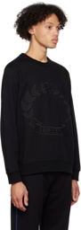 Burberry Black Oak Leaf Sweatshirt