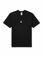 Nike - ACG Logo-Embroidered Jersey T-Shirt - Black