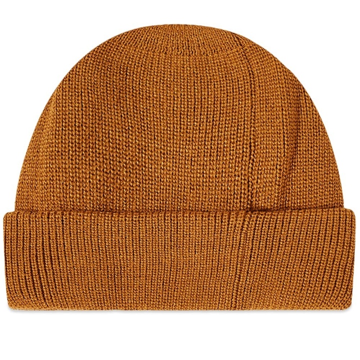 Photo: RoToTo Bulky Watch Cap Beanie in Light Brown