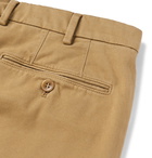 Loro Piana - Cotton-Blend Twill Chinos - Tan