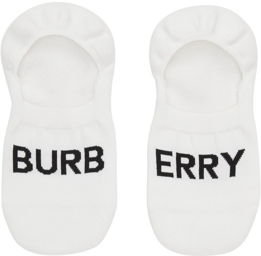 Burberry White Logo Boxers Burberry