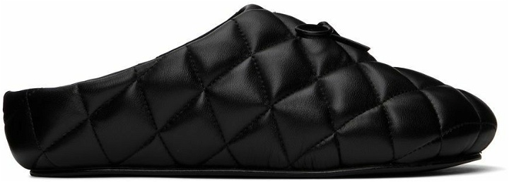 Photo: Abra Black Quilted Loafers
