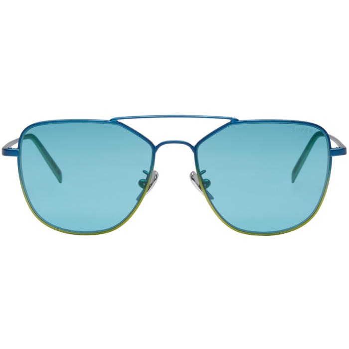 Photo: Super Blue I Visionari Edition Sunglasses