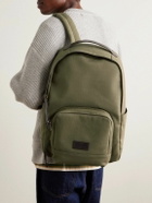 Polo Ralph Lauren - Leather-Trimmed Cotton-Canvas Backpack