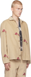 Soulland Beige Cliff Jacket