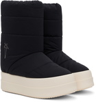 Rick Owens DRKSHDW Black Porterville Mega Bumper Lunar Boots