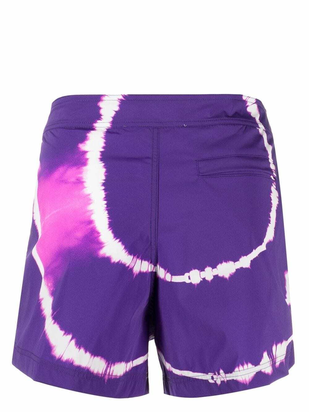 OFF-WHITE - Tie Dye Sunrise Swimshorts Off-White