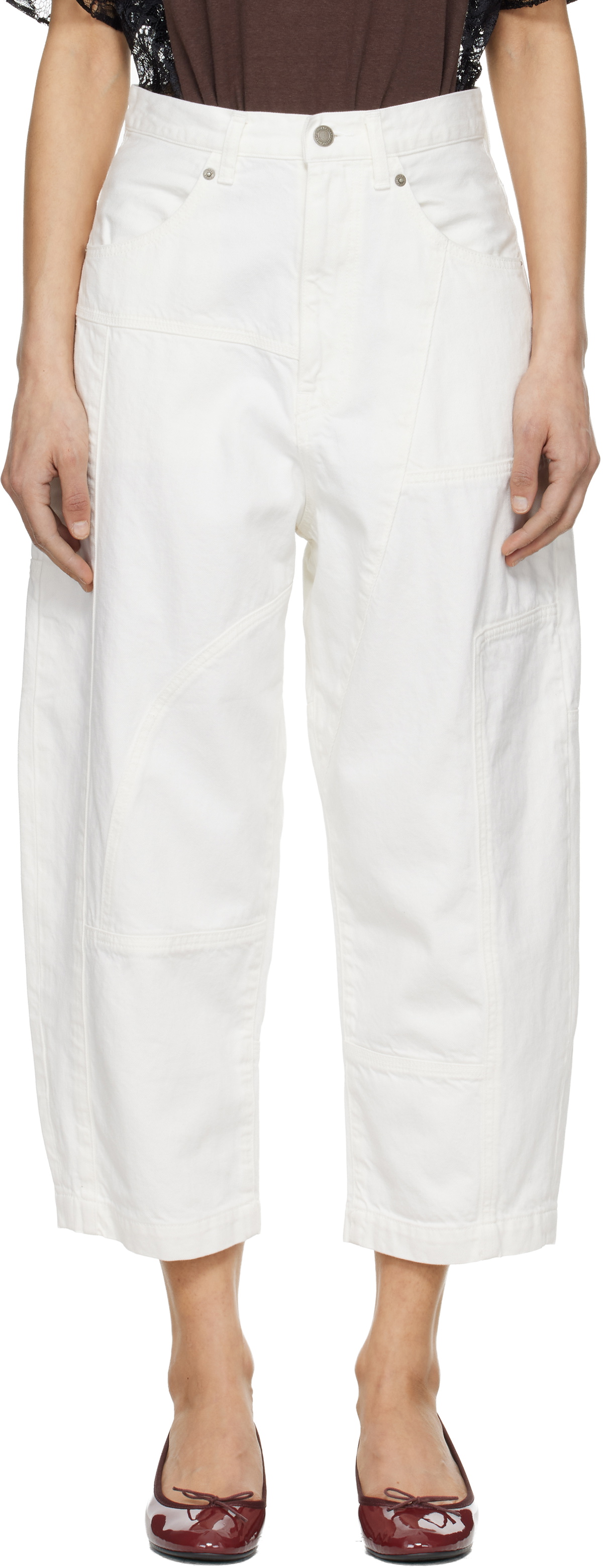 UNDERCOVER White UP1F1503-1 Jeans