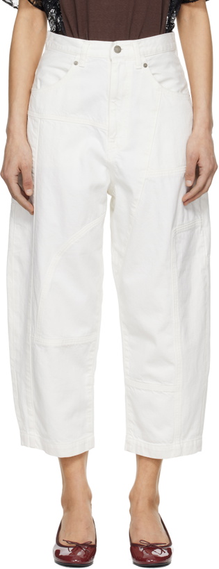 Photo: UNDERCOVER White UP1F1503-1 Jeans