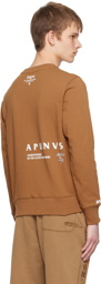 AAPE by A Bathing Ape Brown Printed Sweatshirt