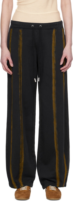 Photo: Eckhaus Latta Black 'El Sweatpant' Lounge Pants