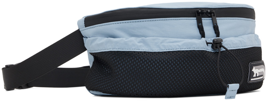 Maison Kitsuné Blue Flash Fox Belt Bag