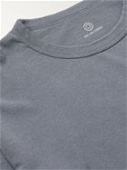SAVE KHAKI UNITED - Phys Ed Cotton-Jersey T-Shirt - Blue