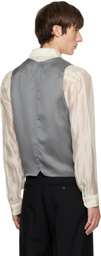 SOSHIOTSUKI Gray Last Button Vest