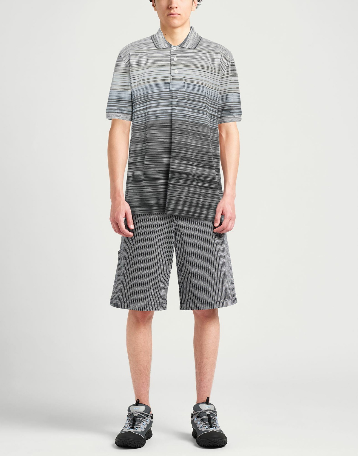 Missoni Mens Polo shirt in Black